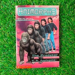 3/$15 Animorphs #5 The Predator, 1996 Scholastic Vintage Book